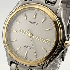 新品電池 稼働 SEIKO ドルチェ タングステン 1220-5110 QZ - メルカリ