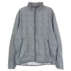 J.LINDEBERG ジェイリンドバーグ ロゴ刺繍 ジップアップ トレーニング ジャケット グレー系 M【中古】