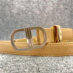 Christian Dior　ディオール　ベルト　ベージュ　4018