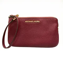MICHAEL KORS(マイケルコース) リストレット美品  - ボルドー レザー