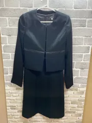 A【A29-06】◇ONEIROS     サイズ7     ブラックフォーマル　ワンピース　黒