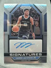 パニーニ プリズム 자렌 ジャクソン ジュニア バスケット カード サイン入り サイン