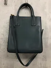 美品 CHARLES & KEITH チャールズ＆キース 2WAY 縦型 トート ショルダー バッグ 緑系 ■■ レディース