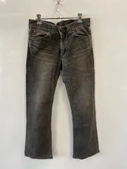 ピ513⚫︎Lee⚫︎リー⚫︎デニムパンツ⚫︎ブーツカットデニム⚫︎フレア⚫︎ロゴボタン⚫︎ラベル牛革⚫︎メンズ⚫︎size30⚫︎黒⚫︎日本製