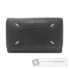 MaisonMargiela メゾン・マルジェラ ロゴ キーケース レザー レディース [中古]