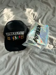 PEACEMINUSONE ピースマイナスワン ベースボールキャップ ブラック KREAM フルセット