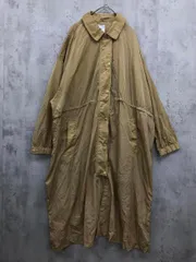 AMERICAN HOLIC アメリカンホリック 撥水加工 ナイロン ロング サイドスリット レイン コート sizeL/ベージュ ■■ レディース