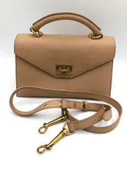 CHARLES & KEITH チャールズ＆キース ハンド 2way ショルダー バッグ ベージュ ■■ レディース