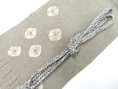 【一輝堂】和装小物 帯締め帯揚げセット 帯締 帯揚 変わり組 ちりめん 26w02-1523