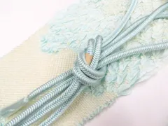 【一輝堂】和装小物 帯締め帯揚げセット 丸組 中抜き絞り 帯締 帯揚 26w02-1557