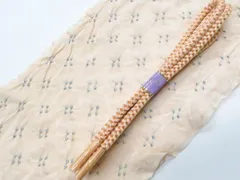 【一輝堂】和装小物 帯揚げ帯締めセット 帯揚 帯締 絞り 丸組 美品 26w02-1632