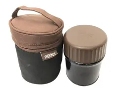 【未使用】約5500円購入 サーモス 真空断熱スープジャー 380ml マットブラック JBI-383 MTBK ■管理番号L29122YER-250702-50（990）