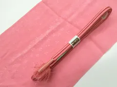 【一輝堂】和装小物 帯揚げ帯締めセット 帯揚 帯締 平組 美品 26w02-1642