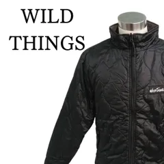 WILD THINGS ワイルドシングス ブラック キルティング リバーシブル ジャケット アメリカ製 Lサイズ 秋 冬   ML-1100