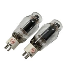 JJ ELECTRONIC 300B 真空管 2本 セット ペア 直熱三極管 音響機材 中古