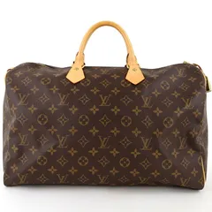 ルイヴィトン バッグ モノグラム 廃盤 スピーディ40 M41522 ボストンバッグ ハンドバッグ ブラウン レザー レディース メンズ アクトワン【中古】