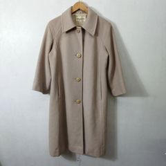PIERRE BALMAIN ロングコート ベージュ レインコート - メルカリ
