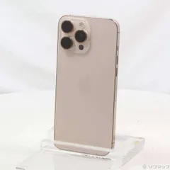 ソフマップ 〔中古品〕 iPhone16 Pro Max 256GB デザートチタニウム 3N530J／A SIMフリー【297】