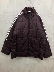 adidas アディダス 3STRIPES 中綿 ジャケット sizeL/ブラウン系 ◆■ メンズ