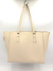 CHARLES & KEITH チャールズ＆キース Sansa 30782357 クラシックダブルハンドル トート バッグ ライトベージュ ■■ レディース