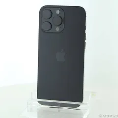 ソフマップ 〔中古品〕 iPhone16 Pro Max 256GB ブラックチタニウム 3N528J／A SIMフリー【258】