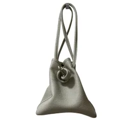 美品 VASIC ヴァジック BOND MINI ハンドバッグ グレージュ レディース 古着 中古 USED