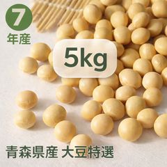 農家直送・新豆】茨城県産 大豆 里のほほえみ 5kg 大粒 - メルカリ