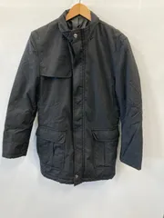 ピD111⚫︎COMME CA ISM⚫︎コムサイズム⚫︎アウター⚫︎コート⚫︎フード無し⚫︎ベルト付き⚫︎メンズ⚫︎sizeM⚫︎黒