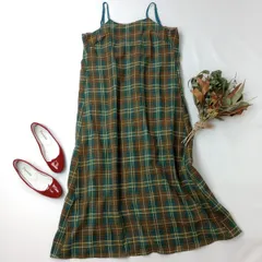 Unitage ユニテージ バックデザイン キャミワンピース チェック(52E＋0899)26H