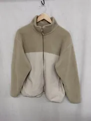 ユニクロ フリースジャケット ベージュ XL