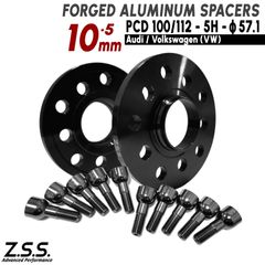 Z.S.S. AP 【チタン風ボルト付き】 アウディ AUDI S3 8Y 8V 8P 3BA-GYDNFF ABA-8VDJHF ABA-8V ABA-8PCDLF 10mm スペーサー PCD112 57.1φ