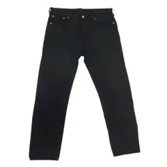 Levi's リーバイス 00501-0165 501 BLACK DENIM PANTS ユーロモデル 02年製 C01刻印 ブラックデニムパンツ ブラック系 38【中古】