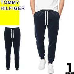 トミーヒルフィガー TOMMY HILFIGER ジョガーパンツ スウェットパンツ メンズ ボア フリース ロゴ 刺繍 部屋着 大きいサイズ 暖かい 冬 スポーツ 紺色 ネイビー PLUSH LOUNGE JOGGER PANT 09T4534