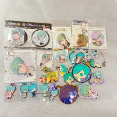 うたのプリンスさまっ うたプリ 美風藍 アクリルキーホルダー ラバーストラップ  缶バッジ まとめ売り ホワイトスーツ  123