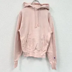 古着 used　champion　チャンピオン　リバースウィーブ　スウェットパーカー/フーディ　ピンク　XSサイズ【値引き交渉OK！】