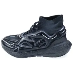 adidas (アディダス) ×Stella McCartney Ultraboost 22 Elevated ステラマッカートニー ウルトラブースト ハイカットスニーカー ブラック US8/26cm HQ7003