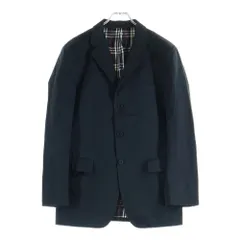 BURBERRY BLACK LABEL (バーバリー ブラックレーベル) 裏地ノバチェック ステンカラーコート ブラック BME80-700-09のサムネイル