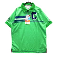 ✭新品タグ付✭ ELECTRIC GOLF メンズ ゴルフ ポロシャツ M 緑 - メルカリ