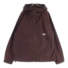 THE NORTH FACE (ザノースフェイス) COMPACT JACKET コンパクト ジャケット ダブルポケット ジップアップ フーデット マウンテンパーカー ブラウン NP72230