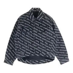 ALEXANDER WANG (アレキサンダーワン) Denim Jacket 総柄 デニムジャケット Gジャン グレー