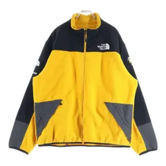 SUPREME (シュプリーム) 20SS×THE NORTH FACE RTG FLEECE JACKET フリースジャケット ブラック/イエロー NA719041