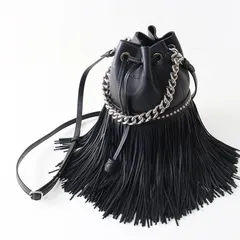 美品 J&Mデヴィッドソン J&M DAVIDSON FRINGE CARNIVAL MINI black フリンジカーニバル ミニ ブラック┃//黒【2400014833423】