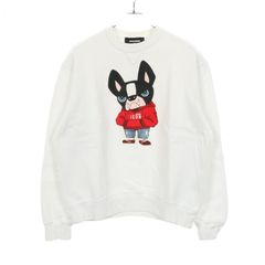 DSQUARED2 ICONトレーナー バーガンディ - メルカリ