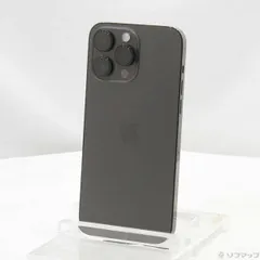 ソフマップ 〔中古品〕 iPhone14 Pro Max 256GB スペースブラック MQ9A3J／A SIMフリー【348】