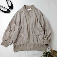 GLOBAL WORK グローバルワーク 撥水ボリューム MA-1 ジャケット (52E＋0400)26H