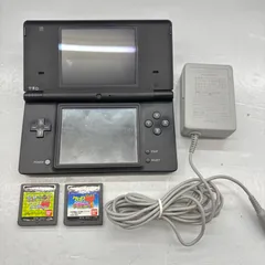 任天堂 ニンテンドー Nintendo DSi ブラック ACアダプター カセット 2枚付き