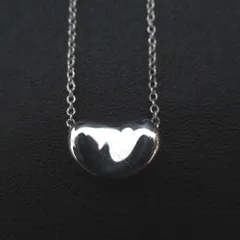 美品 Tiffany&Co ティファニー エルサペレッティ ビーンズ ネックレス ペンダント 925SV シルバー レディース 古着 中古 USED