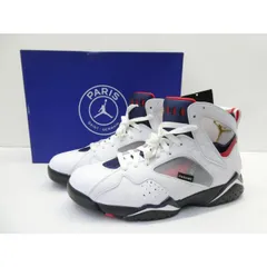 未使用 ナイキ NIKE × Paris Saint-Germain AIR JORDAN 7 RETRO BCFC White 2021 CZ0789-105 size:27.0cm 靴 △WT5018