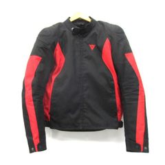Dainese メッシュジャケット レッド/ブラック 使用回数少なめ - メルカリ