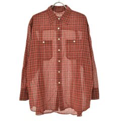 【SPICKANDSPAN】24050200311020 コットンボイルチェック長袖シャツ